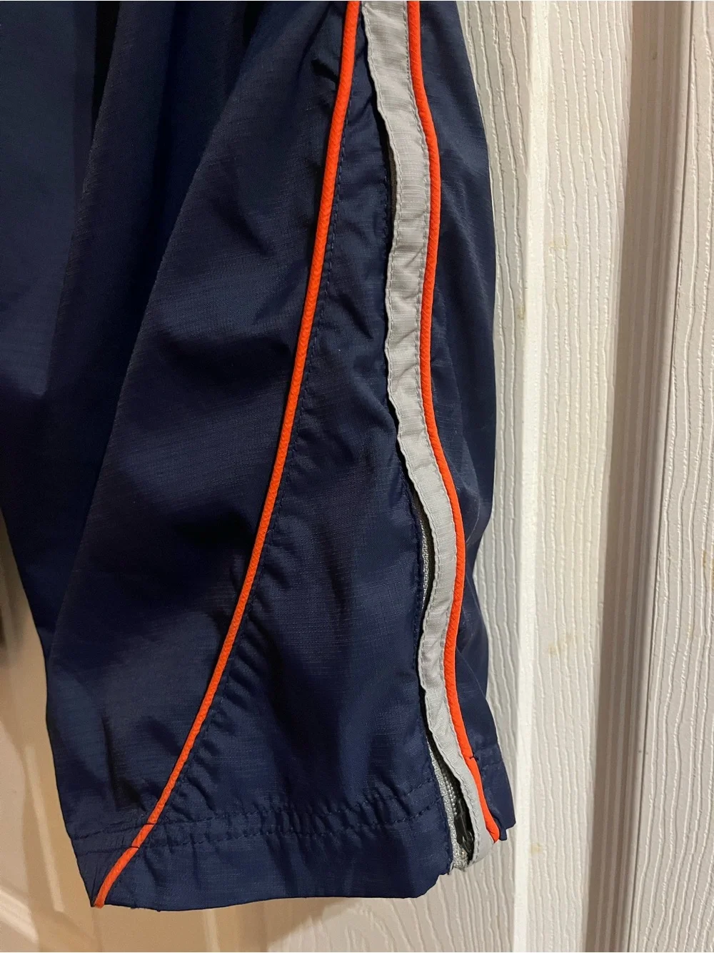 Nike Men’s Navy Joggers with Orange Trim